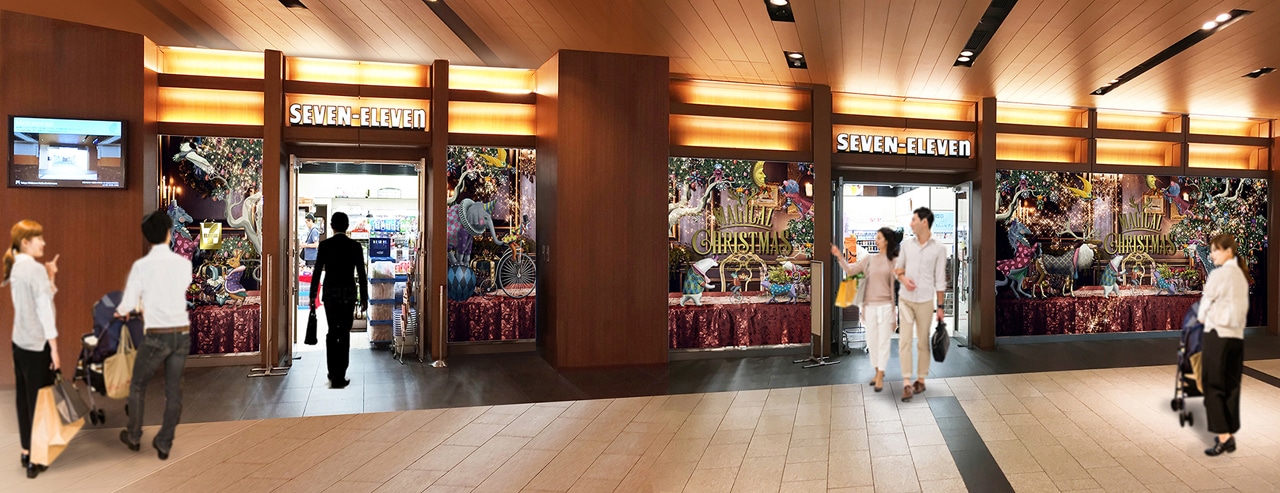 「Magical Christmas」ラッピング店舗イメージ