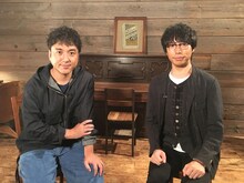 左からムロツヨシ、高橋優。