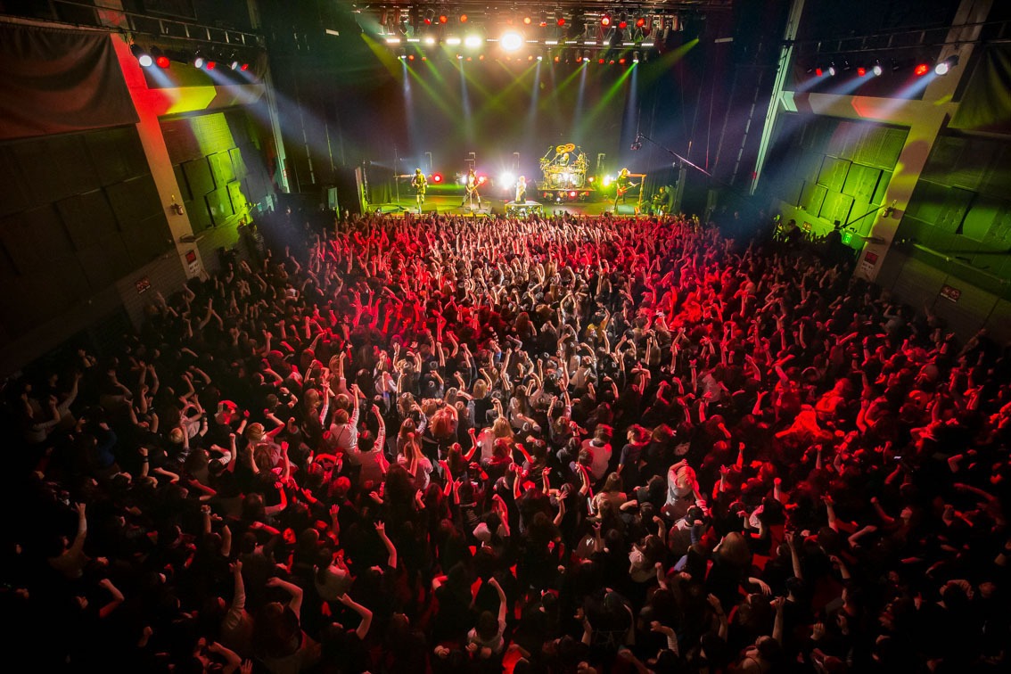 11月7日のCLUB CITTA'公演の様子。（撮影：尾形隆夫）