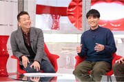 左から上田晋也、森山直太朗。 (c)日本テレビ