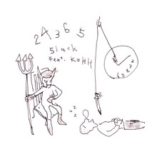 5lack「24365 feat. KOHH」ジャケット