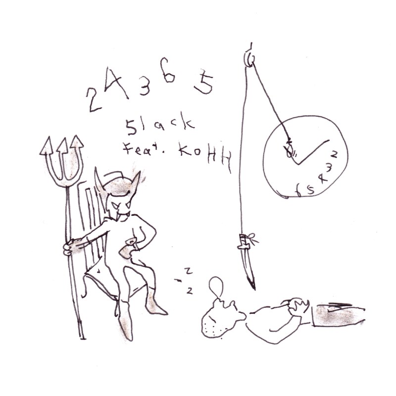5lack「24365 feat. KOHH」ジャケット
