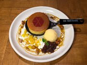 EXO 黒蜜パンケーキ（TOWER RECORDS CAFE 梅田NU茶屋町店）