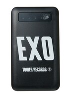 「削って当てよう！ Winter Chance！ スクラッチカードプレゼント！」商品の特製EXOコラボモバイルバッテリー。
