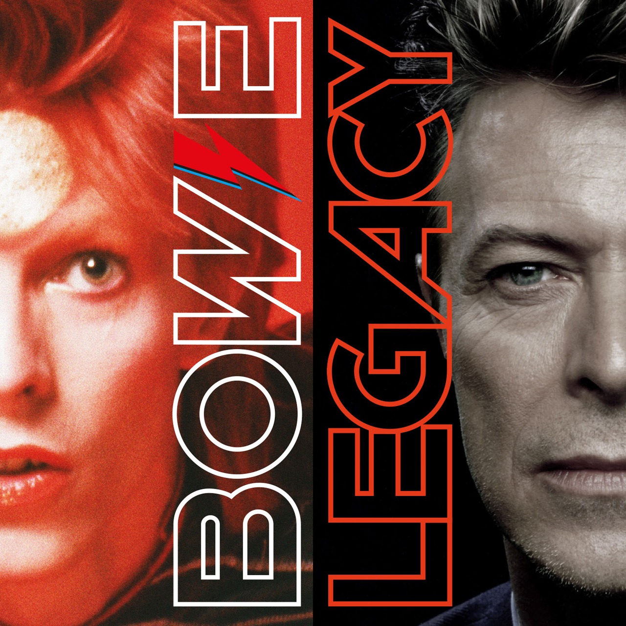 デヴィッド・ボウイ「レガシー ～ザ・ヴェリー・ベスト・オブ・デヴィッド・ボウイ」2CD ジャケット