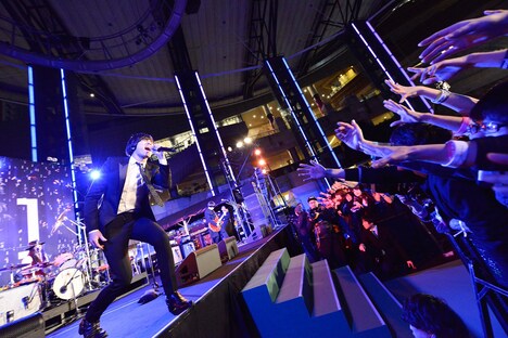 「[Alexandros]『EXIST!』Launch Party at Roppongi Hills」の様子。（Photo by AZUSA TAKADA）