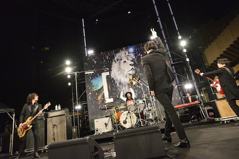「[Alexandros]『EXIST!』Launch Party at Roppongi Hills」の様子。（Photo by AZUSA TAKADA）