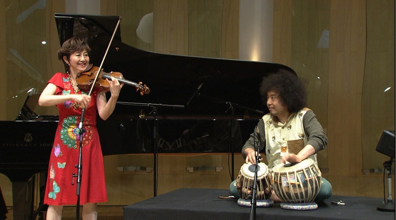 「おんがく交差点」にU-zhaan、小朝思い出の曲「三匹が斬る！」をセッション