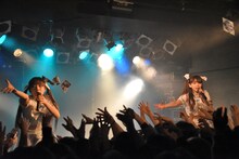 LADYBABY「デビュー直前！お客様感謝DAY!」東京・恵比寿club aim公演の様子。