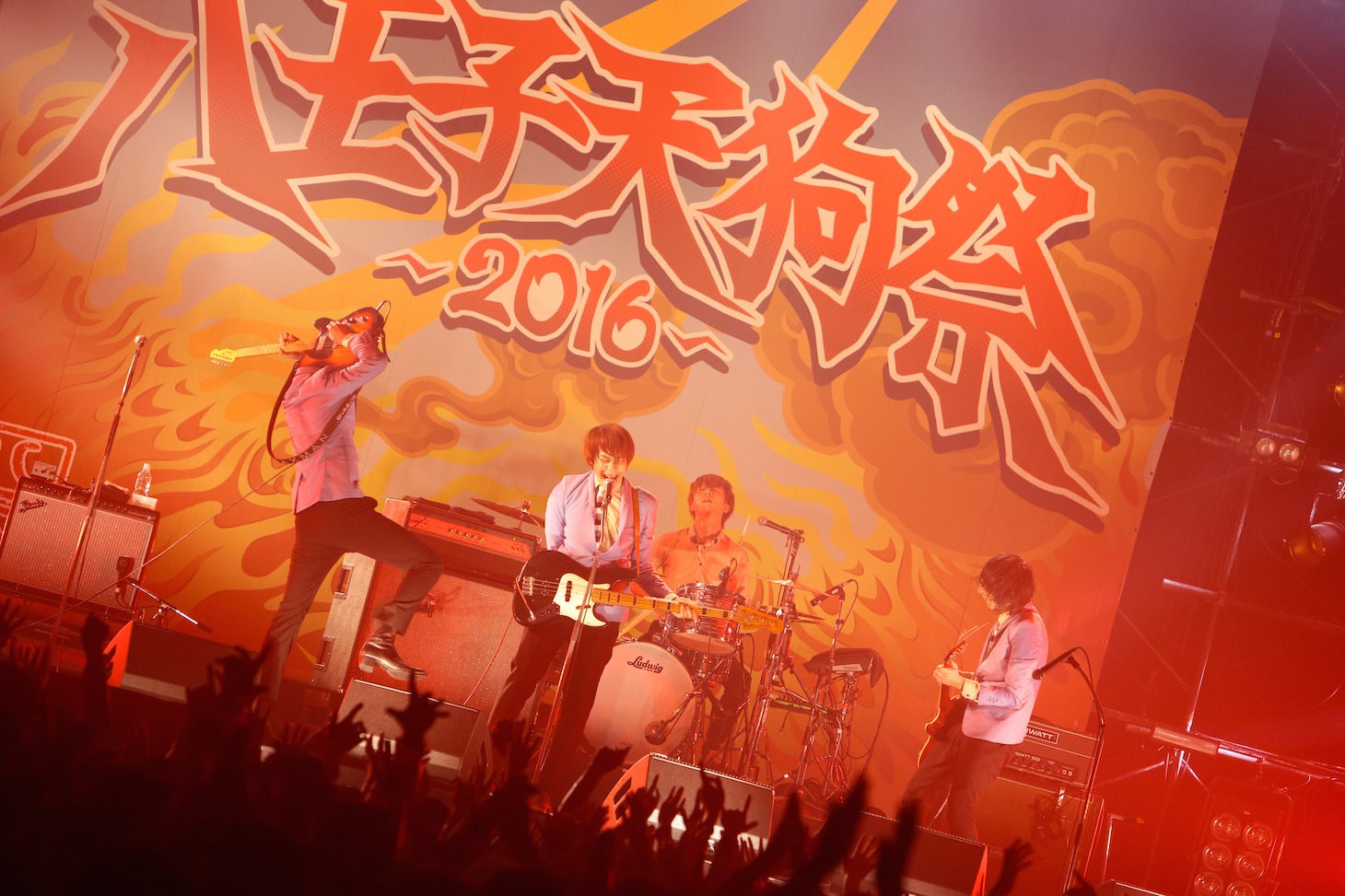 THE BAWDIES（撮影：白石達也）