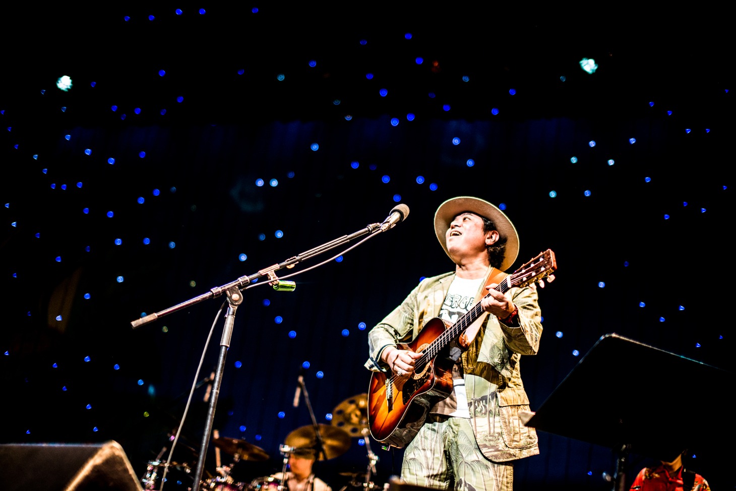 BEGIN「SPACE SHOWER TV × J:COM BEGIN Precious Live」の様子。（撮影：浜野カズシ）