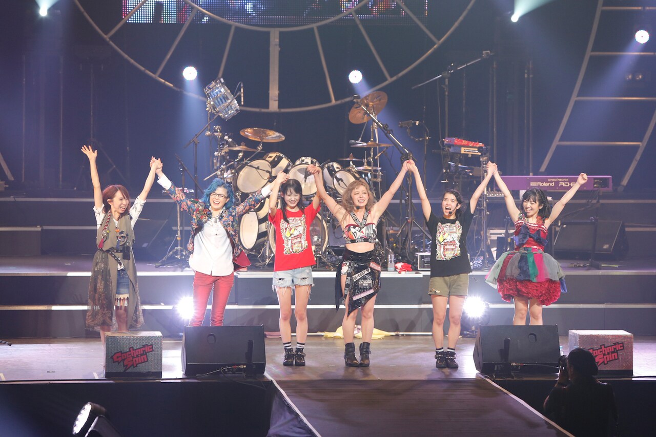 Gacharic Spin「な・な・なんと7周年!!!!!!!」東京・TOKYO DOME CITY HALL公演の様子。