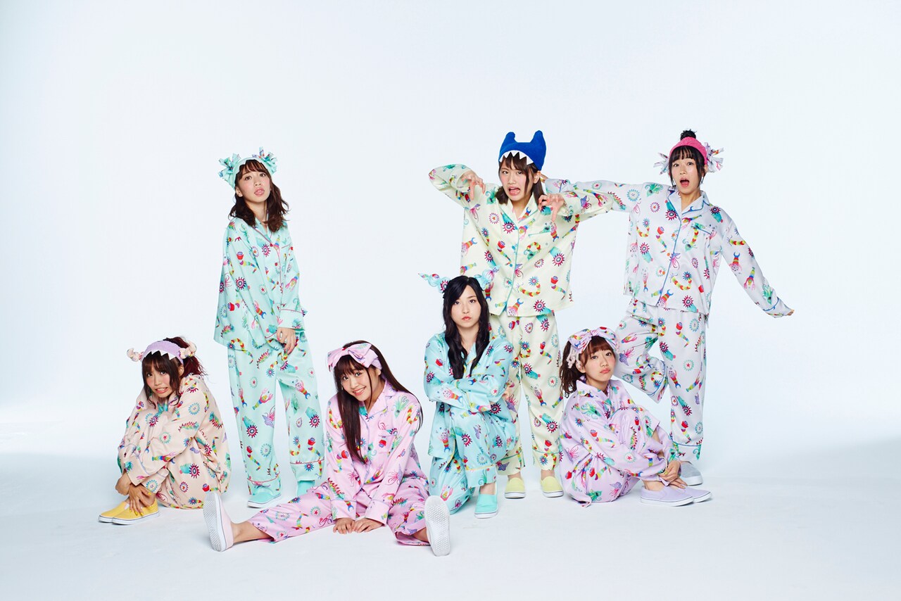 Cheeky Parade。左から2番目が渡辺亜紗美。