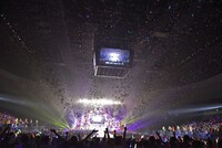 チームしゃちほこ「TEAM SYACHIHOKO THE LIVE ROAD to 笠寺 colors at 横浜アリーナ」神奈川・横浜アリーナ公演の様子。