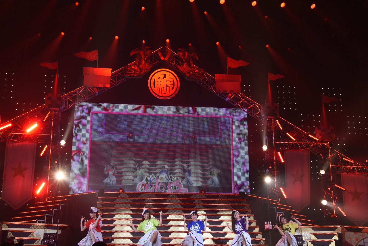 チームしゃちほこ「TEAM SYACHIHOKO THE LIVE ROAD to 笠寺 colors at 横浜アリーナ」神奈川・横浜アリーナ公演の様子。