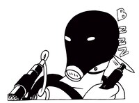 ミゲル・アンヘル・マルティンのイラスト。