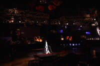 「お別れ会」場内の様子。