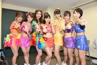 終演直後のアップアップガールズ（仮）。