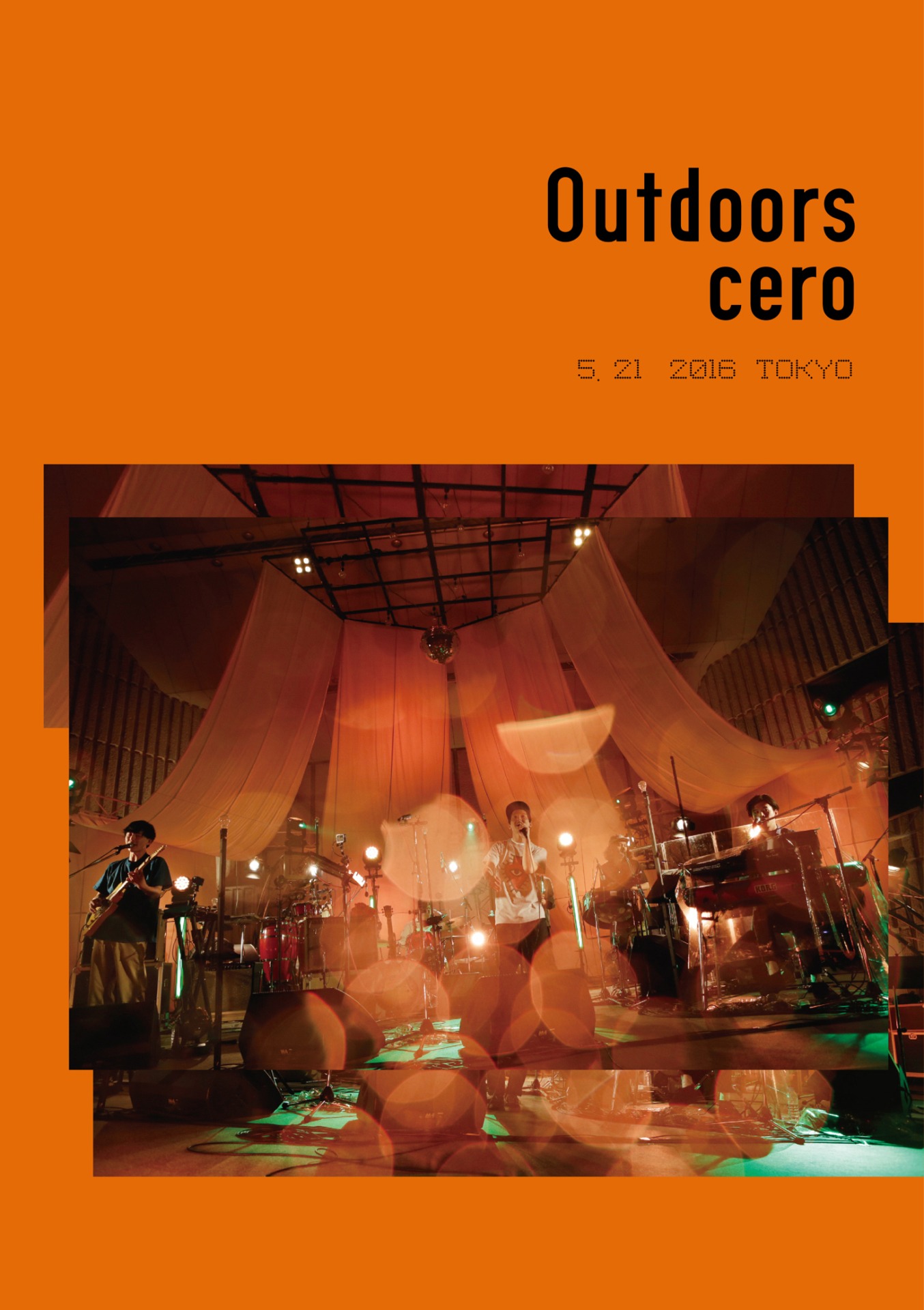 cero「Outdoors」DVDジャケット