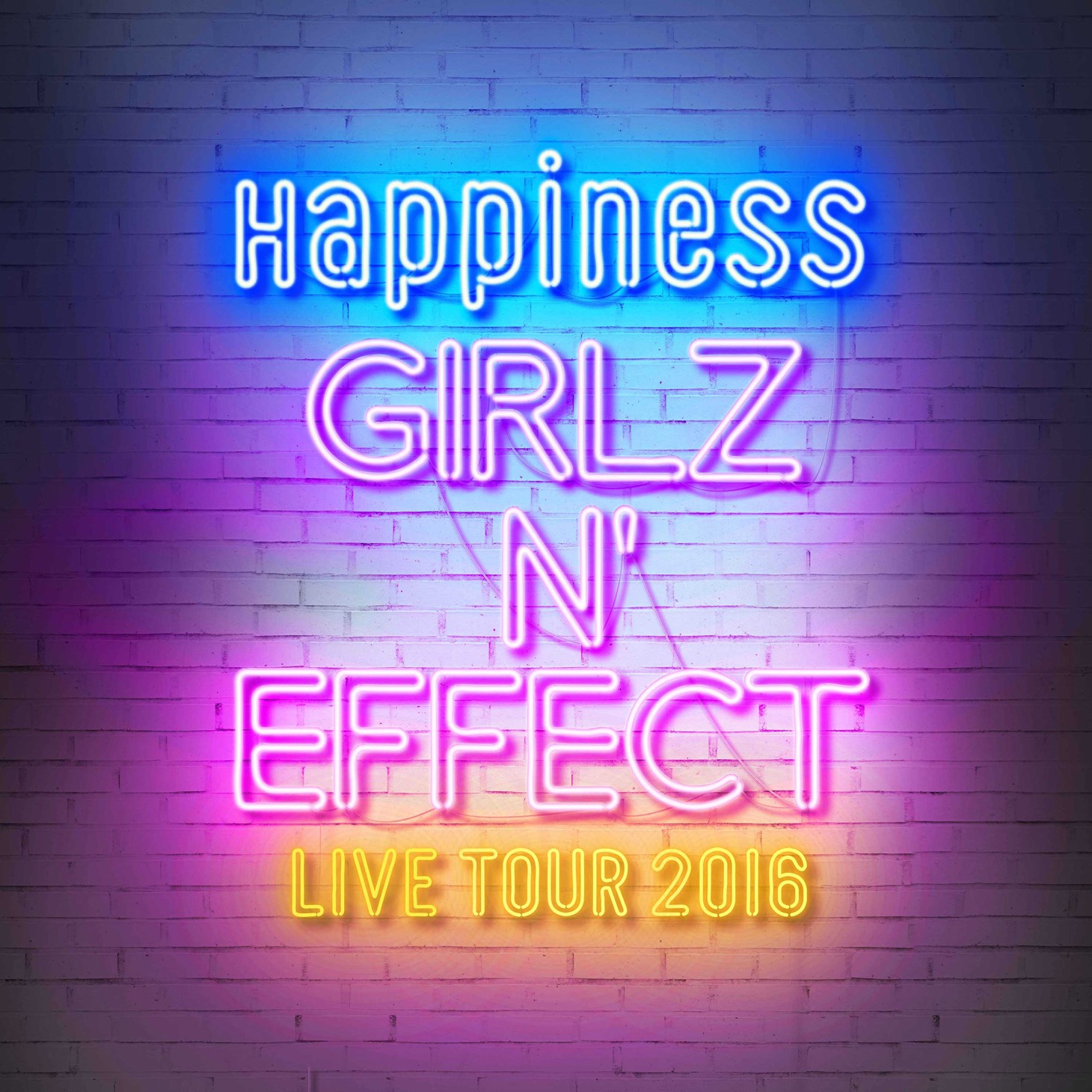 「Happiness LIVE TOUR 2016 GIRLZ N' EFFECT」ビジュアル