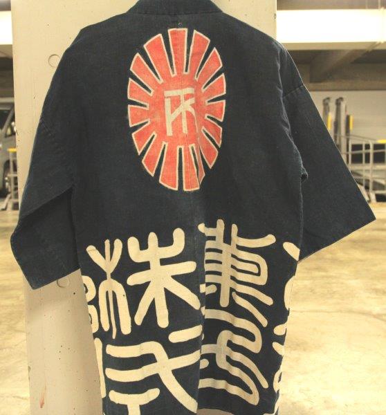 ZERRY（Vo, G, Harmonica / THE TIMERS）の法被。 - ヘルメットに