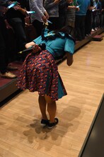 通路で突然ムーンウォークするNao☆。