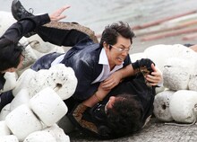 「破門 ふたりのヤクビョーガミ」より、佐々木蔵之介演じる桑原。(c)2017「破門 ふたりのヤクビョーガミ」製作委員会