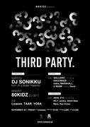 「80KIDZ presents THIRD PARTY」フライヤー