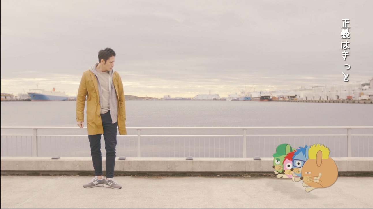 GReeeeN「暁の君に」ミュージックビデオのワンシーン。