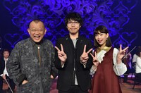 左から笑福亭鶴瓶、高橋優、森川葵。 (c)TBS