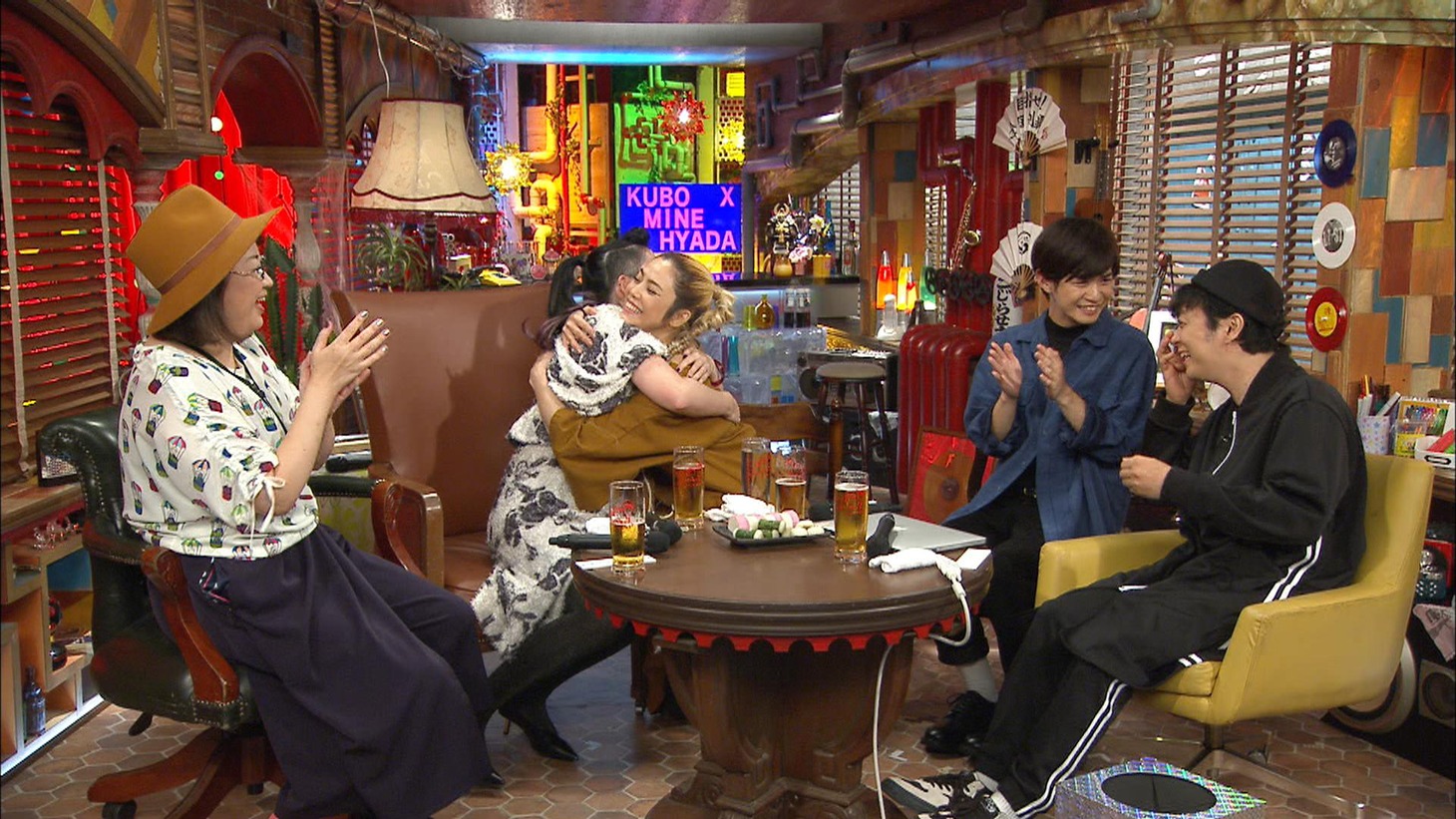 「久保みねヒャダ こじらせナイト」“Chara選手権”のワンシーン。(c)フジテレビ