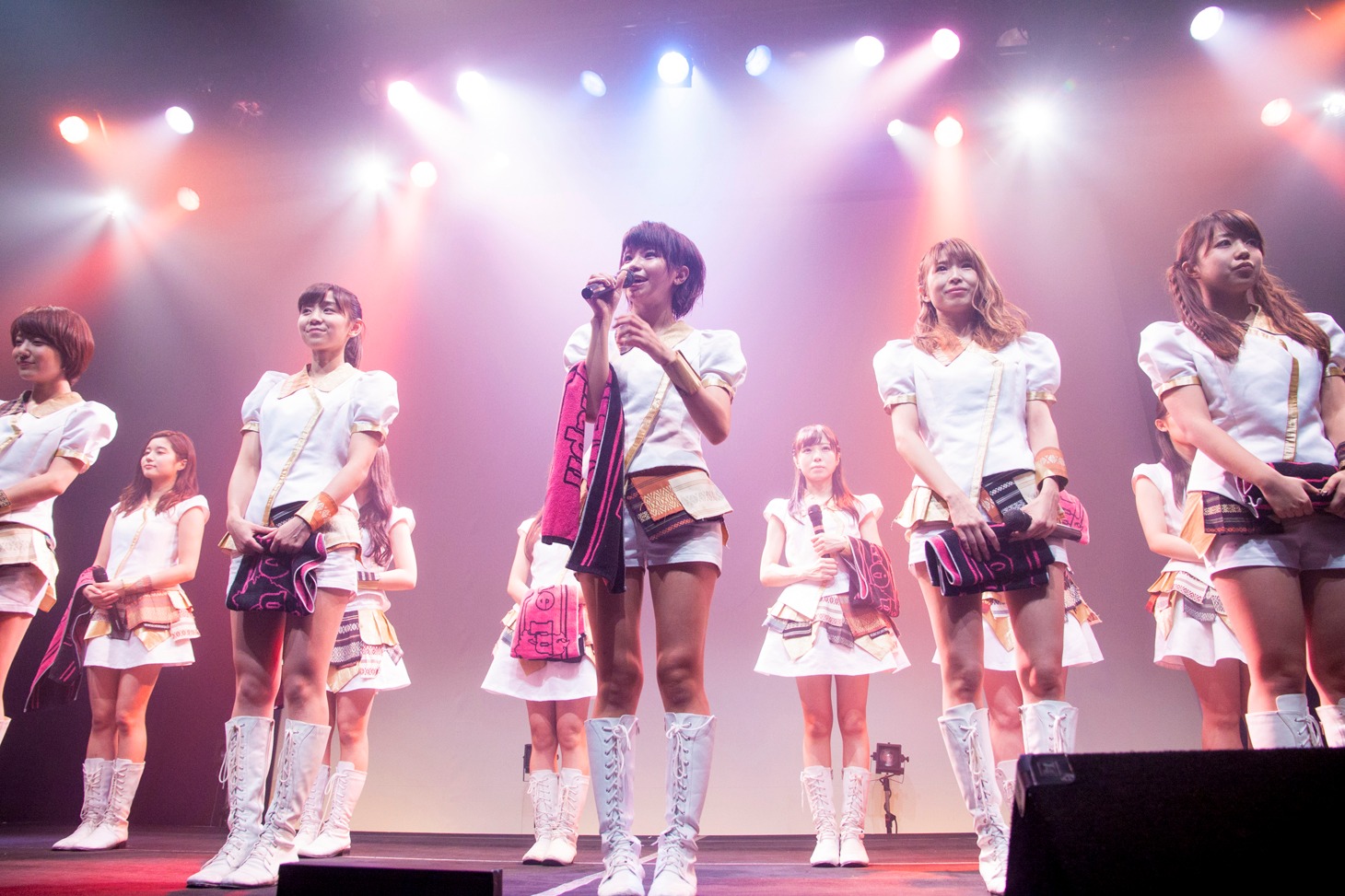 LinQ定期公演の様子。（写真提供：ジョブ・ネット）