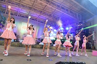 「PASSPO☆的・野外音楽堂＝所沢航空公園～史上最大の野外ワンマンフライト～」の様子。