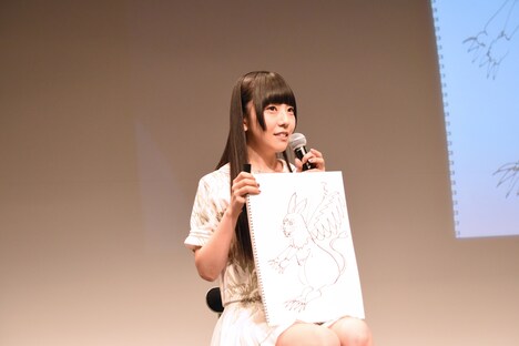 相沢梨紗が描いた「ヴォルパーティンガー」。