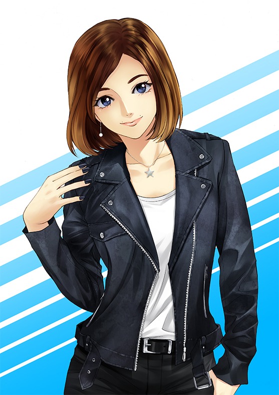瀬尾公治が描いた沼倉愛美のイラスト。
