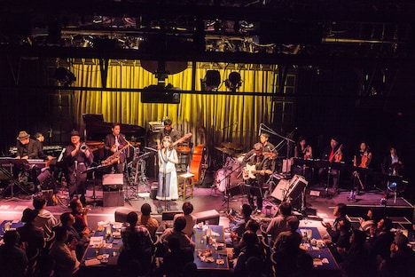 原田知世「原田知世『恋愛小説2~若葉のころ』 リリース・ツアー」ブルーノート東京公演の様子。(撮影:黒田隆憲)