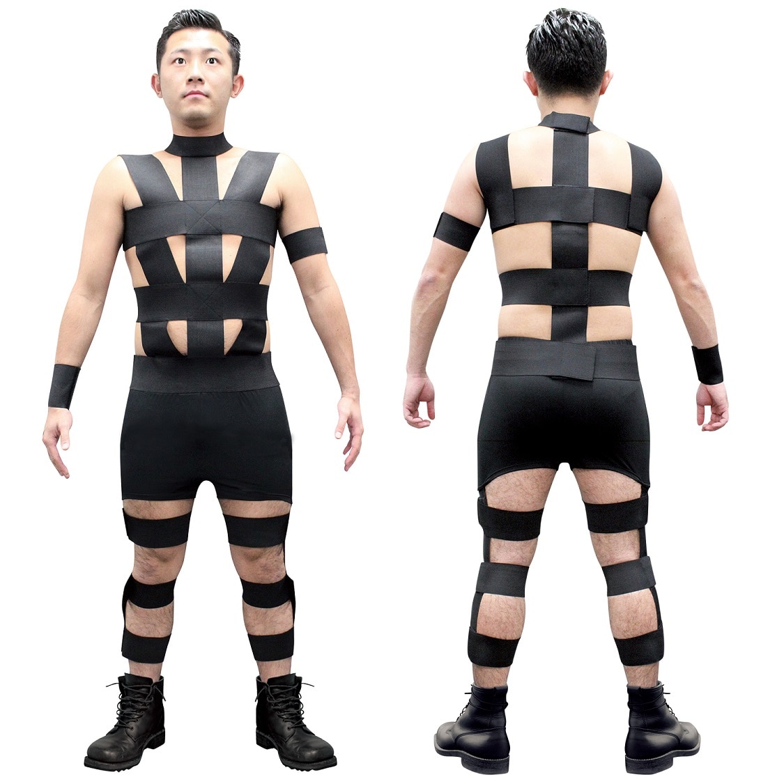 公式・HOT LIMITスーツ」着用画像 - 突風を受け止めろ！T.M.R.