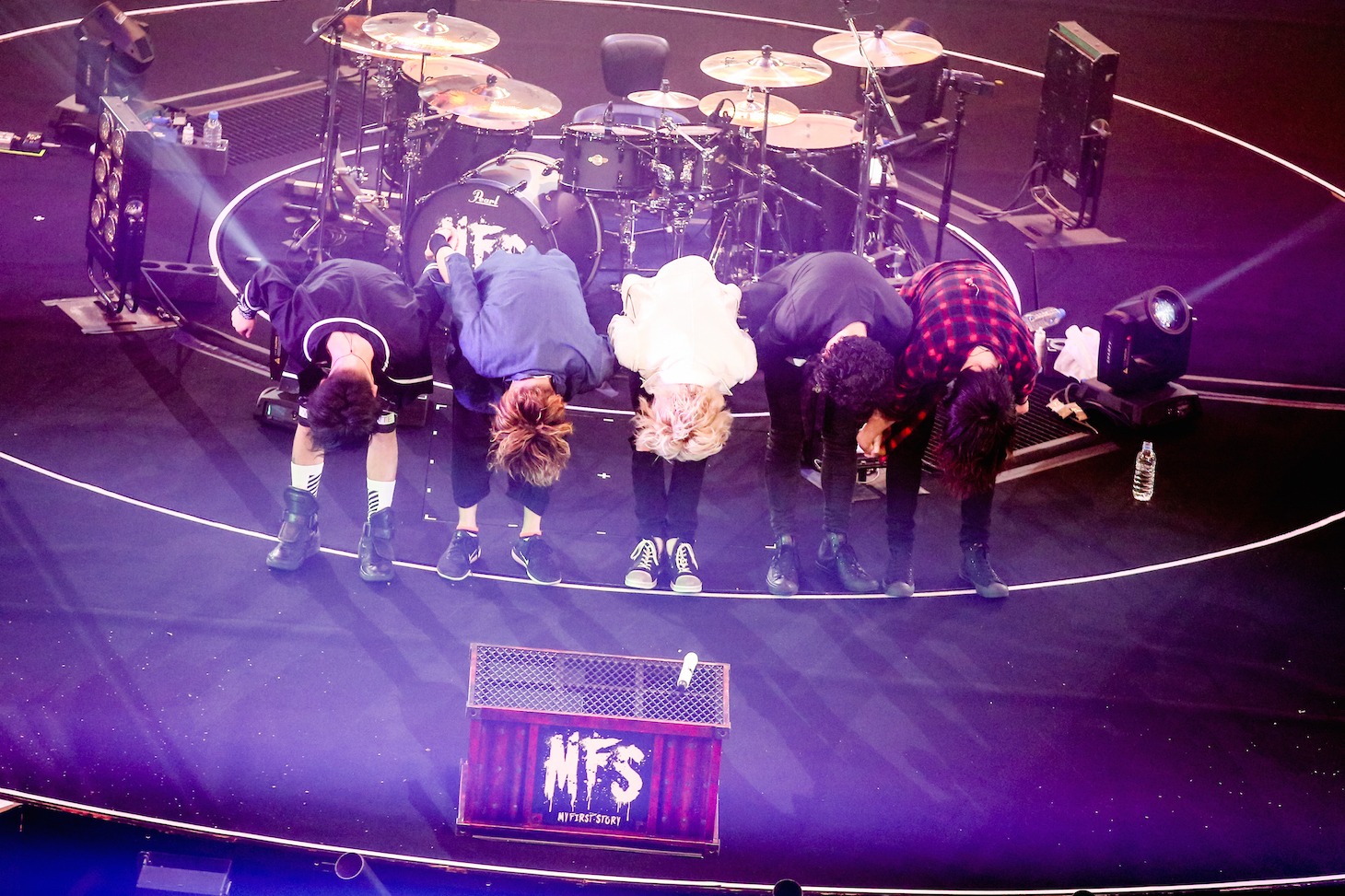 MY FIRST STORY「We're Just Waiting 4 You Tour 2016 Final at BUDOKAN」の様子。（Photo by Viola Kam [V'z Twinkle]）