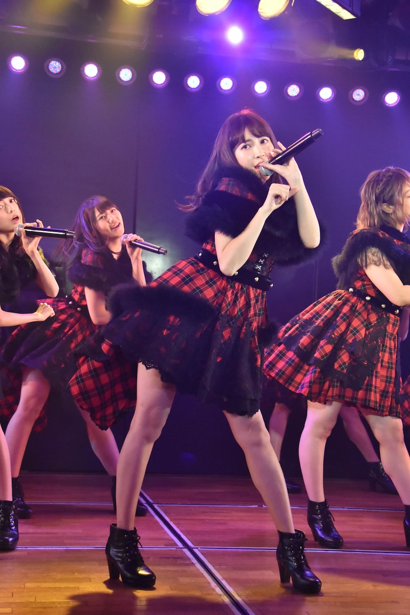 小嶋陽菜「好感度爆上げ」公演の様子。(c)AKS