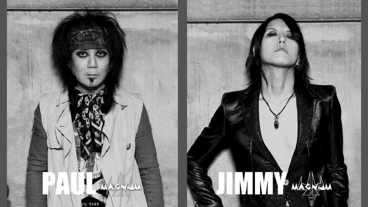 左からPAUL（44MAGNUM）、JIMMY（44MAGNUM）。