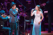 左から佐藤竹善、平原綾香。（Photo by Ryota Mori）