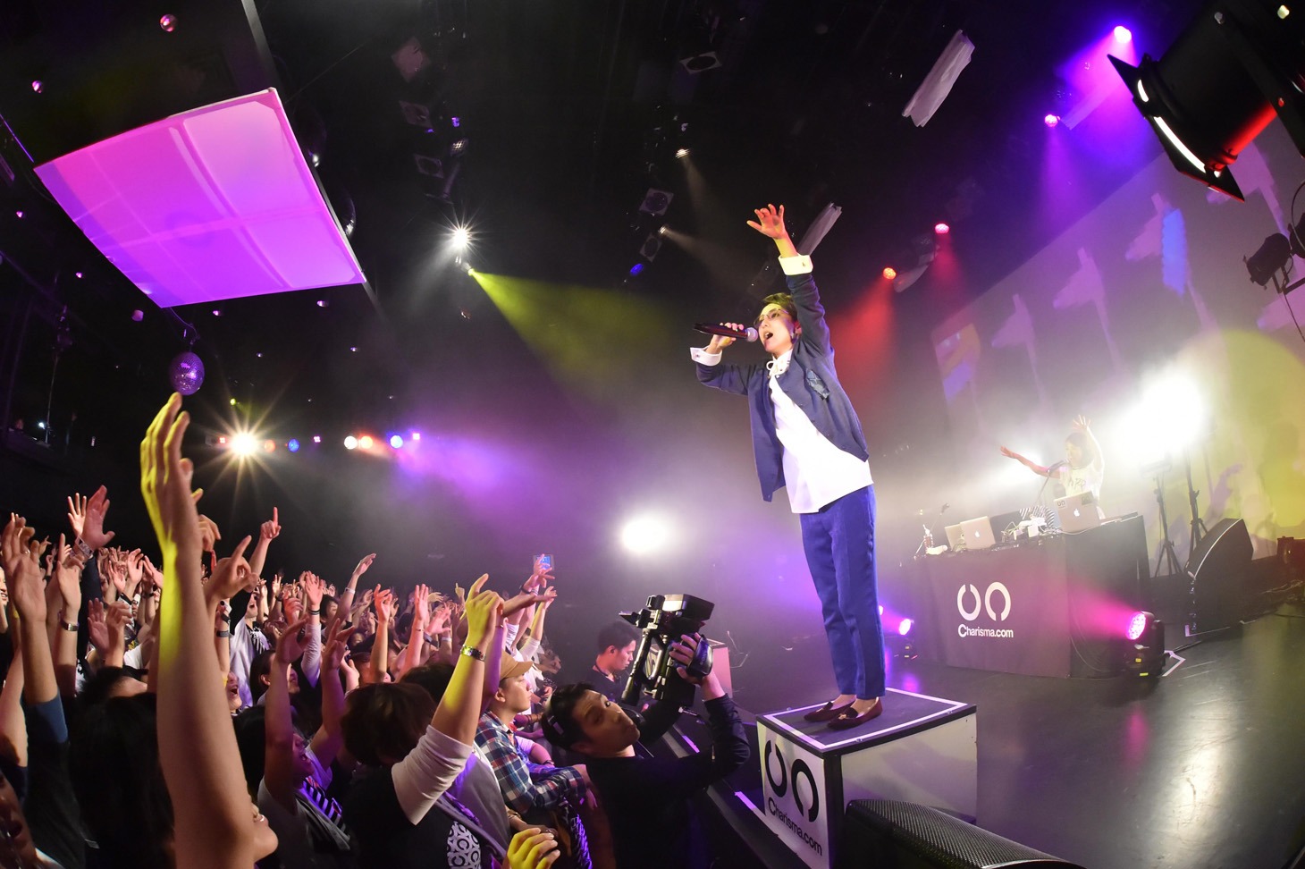 「Charisma.company～第一回生ホウレンソウ発表会～」の様子。（Photo by Megumi Suzuki）