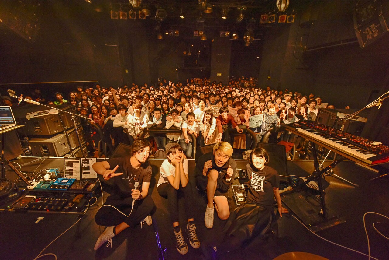 新曲も続々披露、lovefilmの1stツアーファイナルは「東京で一番ステキな夜」に