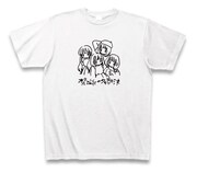 禁断の多数決メンバー似顔絵イラストTシャツ