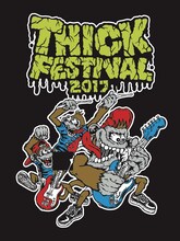 「SECRET 7 LINE presents. THICK FESTIVAL 2017」メインビジュアル