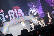 アンコールでのi☆Ris。（撮影：柴田恵理、上山陽介）