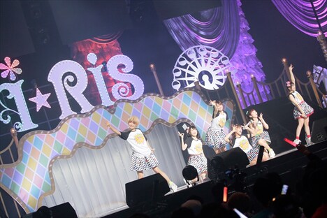 アンコールでのi☆Ris。(撮影:柴田恵理、上山陽介)