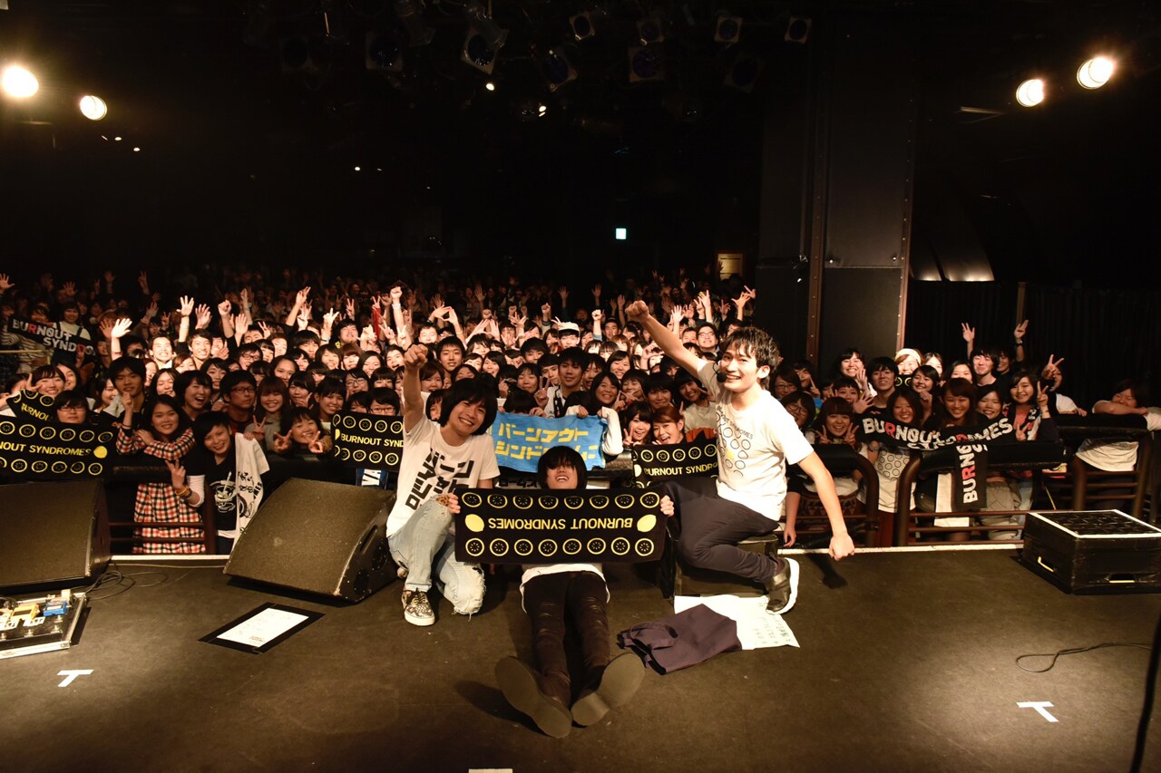 BURNOUT SYNDROMES、憧れの渋谷クアトロで「できれば一生よろしく！」