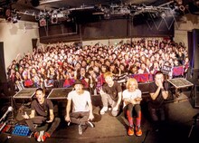 FLOW「FLOW LIMITED CIRCUIT 2016『炎ノ陣』」岩手・Club Change WAVE公演の様子。