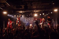 FLOW「FLOW LIMITED CIRCUIT 2016『炎ノ陣』」岩手・Club Change WAVE公演の様子。